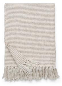 Russell Stripe Throw White