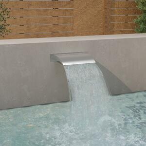 Pool Fountain Silver 45x26x13 cm Stainless Steel