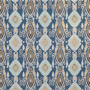 ANTE DECOR Lombok Digital Print Fabric Blue