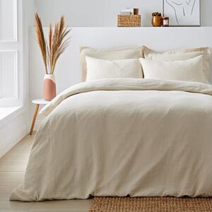 Alerday Sandstone 100% Cotton Duvet Cover and Pillowcase Set