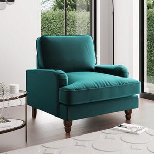 Beatrice Armchair, Matte Velvet