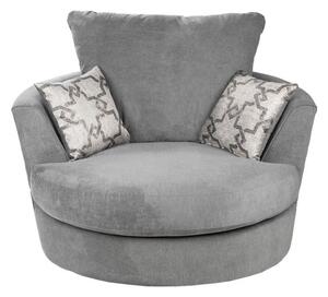 Washington Brushed Chenille Swivel Chair