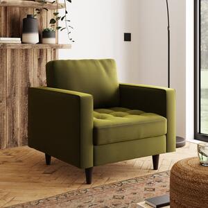 Zoe Velvet Armchair