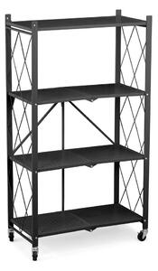 Shoe Rack Confortime Black Metal (70 x 34 x 127 cm)