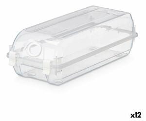 Stackable shoebox Transparent Plastic 14 x 10 x 32 cm (12 Units)