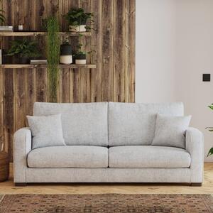 Carson Deep Sit Chunky Chenille 4 Seater Sofa