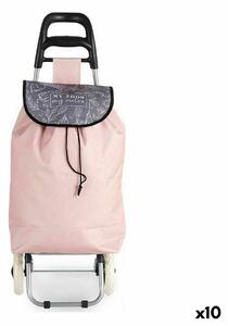 Shopping cart Pink 3,3 L 20 x 95 x 34 cm (10 Units)