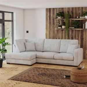 Carson Deep Sit Chunky Chenille Corner Sofa