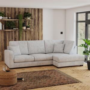 Carson Deep Sit Chunky Chenille Corner Sofa