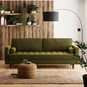 Zoe Velvet 4 Seater Sofa