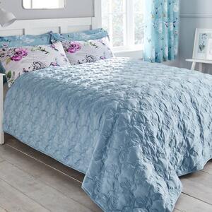 Heavenly Hummingbird Quilted Bedspread