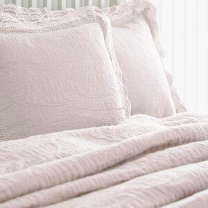 Lace Edge Blush Pillow Sham