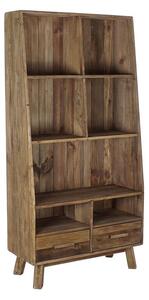 Shelves DKD Home Decor Natural Wood Recycled Wood 90 x 40 x 182 cm