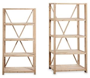 Shelves Brown Wood (40 x 160 x 105 cm)