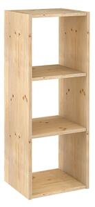 Shelves Astigarraga Dinamic 3 Natural Wood 107 x 36,2 x 34 cm Cubes Modular