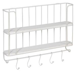 Shelves White Iron 66,5 x 14 x 44,5 cm