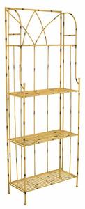 Shelves Alexandra House Living Yellow Ironwork 28 x 160 x 60 cm