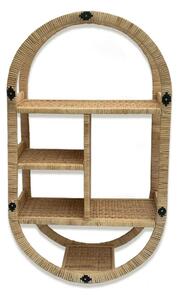 Shelves Versa Rattan 16 x 80 x 45 cm