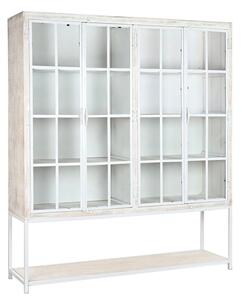 Shelves DKD Home Decor White Black Metal Mango wood 170 x 45 x 200 cm