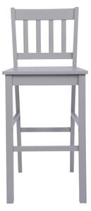 Bromley Counter Height Bar Stool, Grey