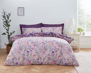 Fleur Floral Reversible Duvet Cover and Pillowcase Set