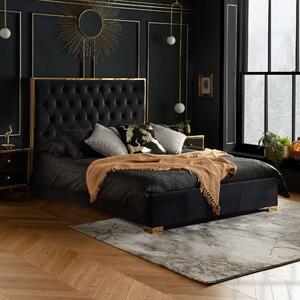 Birlea Chelsea Fabric Bed Black