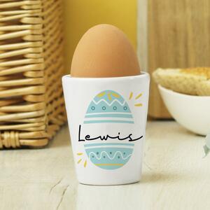 Personalised Easter Egg Cup White