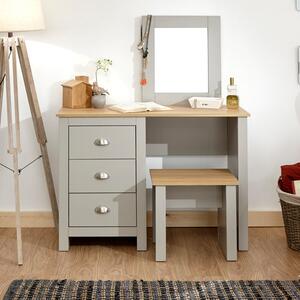 Lancaster 3 Drawer Dressing Table Set with Mirror