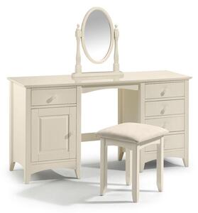 Cameo 5 Drawer Dressing Table, Stone