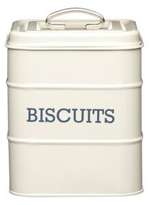 Cream Biscuit Storage Tin