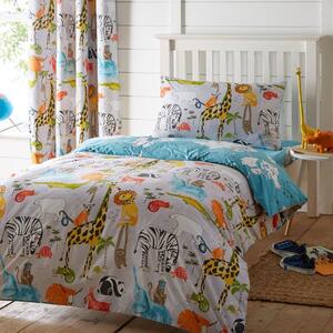 My World Reversible Duvet Cover and Pillowcase Set