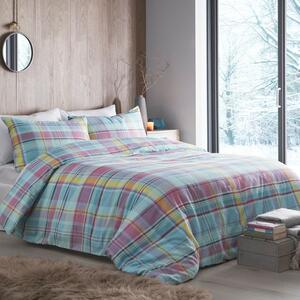 Applecross Check 100% Brushed Cotton Duvet Cover Set