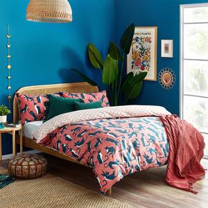 Furn. Kitta Pink Watermelon Duvet Cover and Pillowcase Set