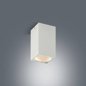 Arcchio Hinka ceiling light, angular, 18 cm, white