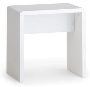 Manhattan Dressing Table Stool, White