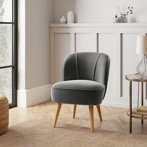 Elsie Velvet Cocktail Chair