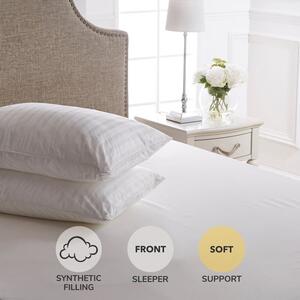 Dorma Pack of 2 Supreme Fill Front Sleeper Pillows