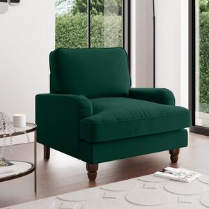 Beatrice Matte Velvet Armchair