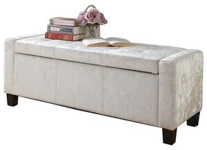 Verona Crushed Velvet Ottoman