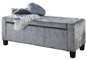 Verona Crushed Velvet Ottoman