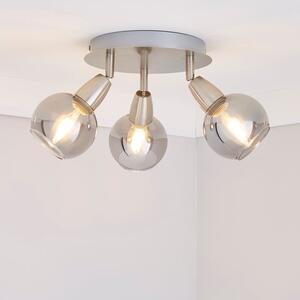 Tia 3 Light Semi Flush Spotlight