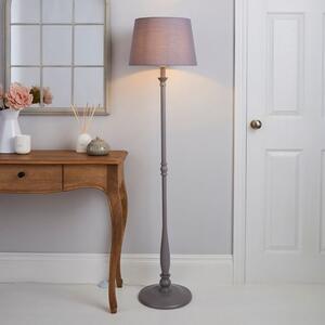 Tofty Grey Floor Lamp