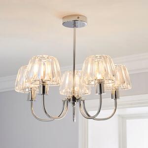 Paloma 5 Light Semi Flush Ceiling Light