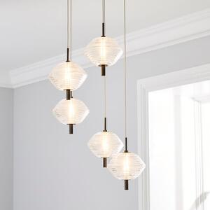 Orb LED 5 Light Cluster Ceiling Light