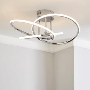 Rhona LED Semi Flush Ceiling Light