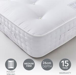 Hotel Emperor Wool 1000 Pocket Sprung Mattress