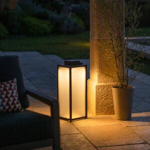 Tradition LED solar lantern, anthracite, 65 cm