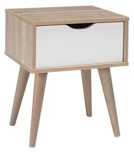 Scandi 1 Drawer Bedside Table