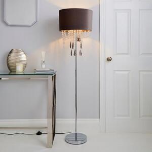 Halle French Velvet Jewel Floor Lamp