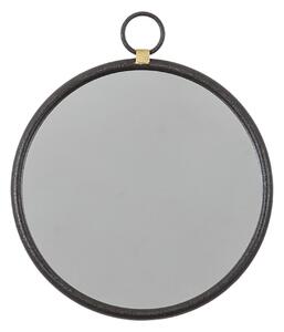 Orient Round Wall Mirror, 40x45cm Black